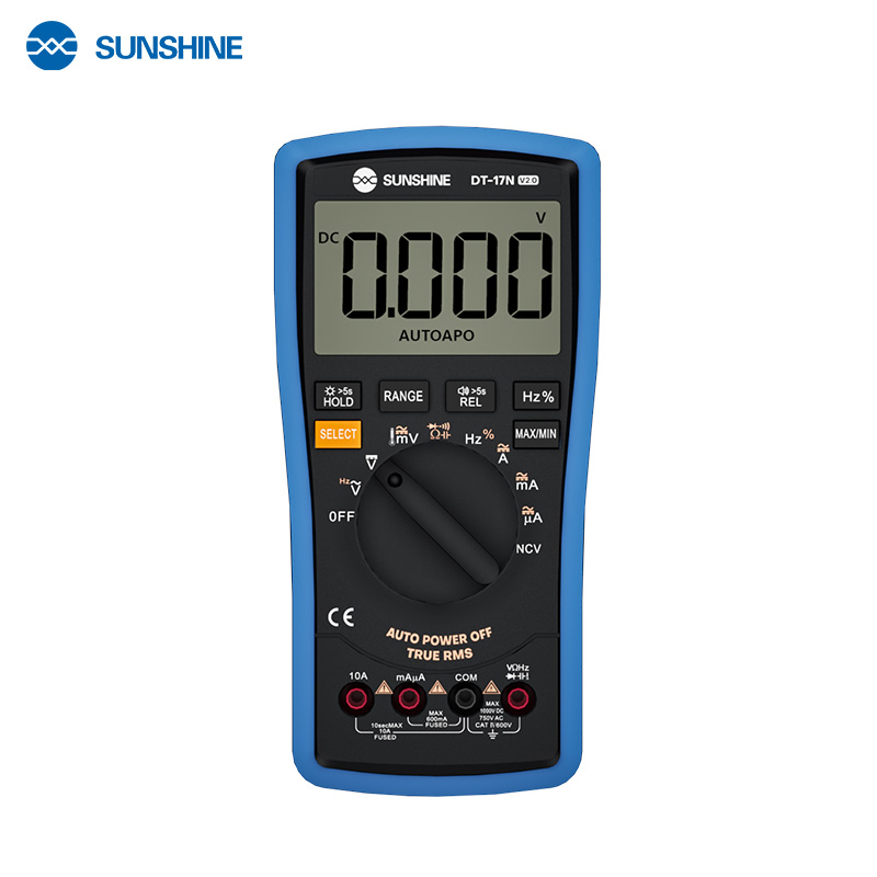 Electronics Repair Tools - SUNSHINE DT-17N Multímetro com display LCD